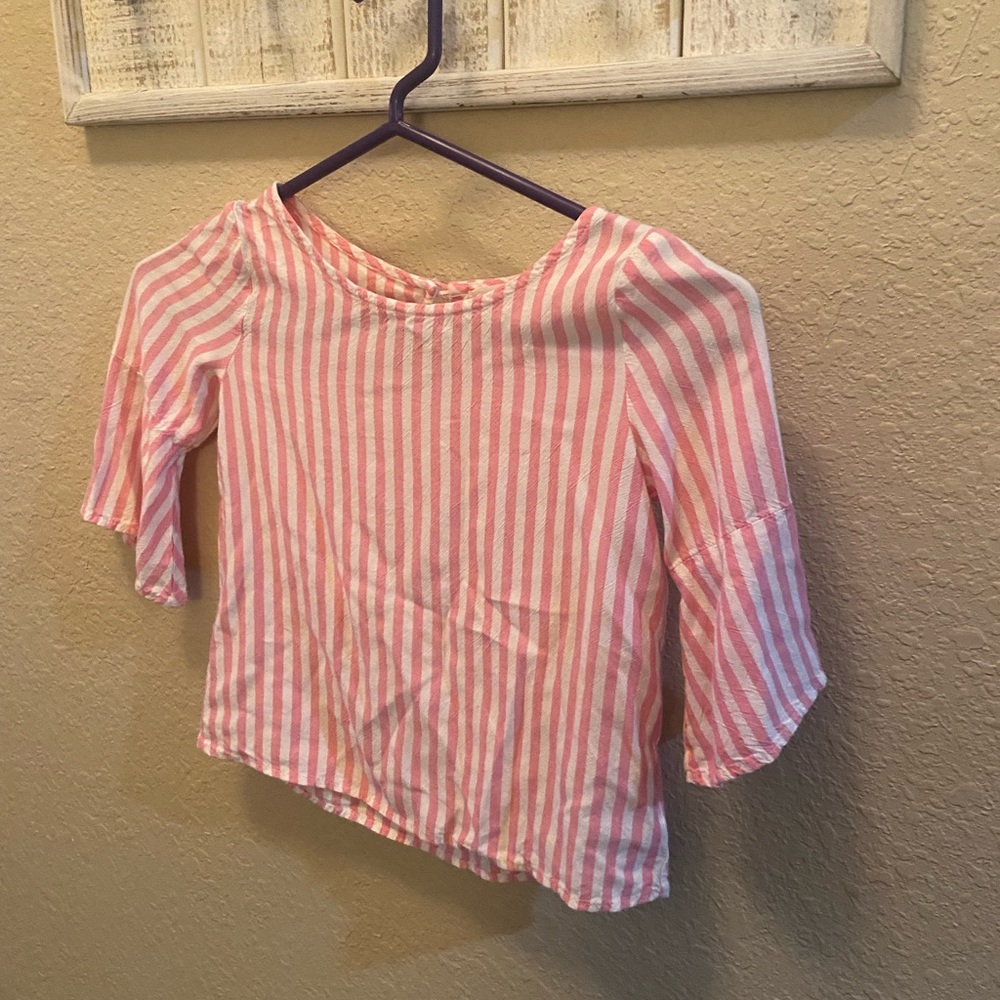 Kids white and pink blouse